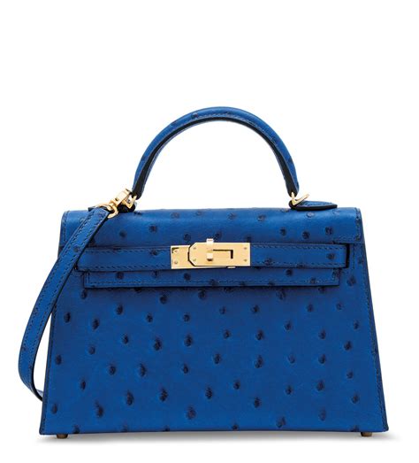 hermes ostrich mini kelly|Hermes kelly retail price.